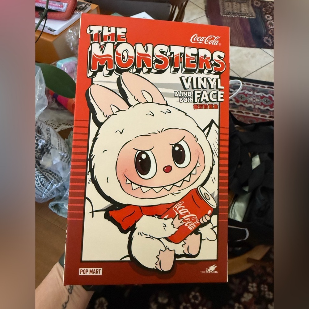 POP MART The Monsters Labubu Coca-Cola Plush Pendant Authentic Sealed BLIND BOX - Picture 2 of 8